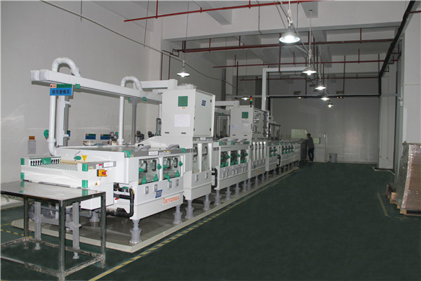 Blackening line